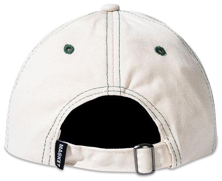 Market CAM 6 Panel Hat Ecru