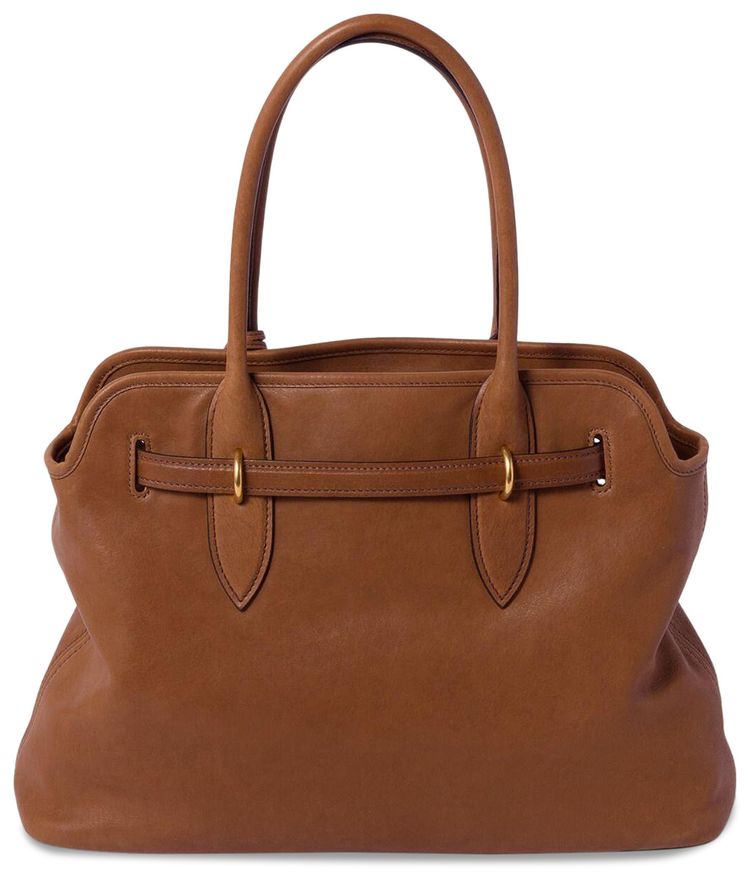 Miu Miu Aventure Nappa Leather Bag Briarwood