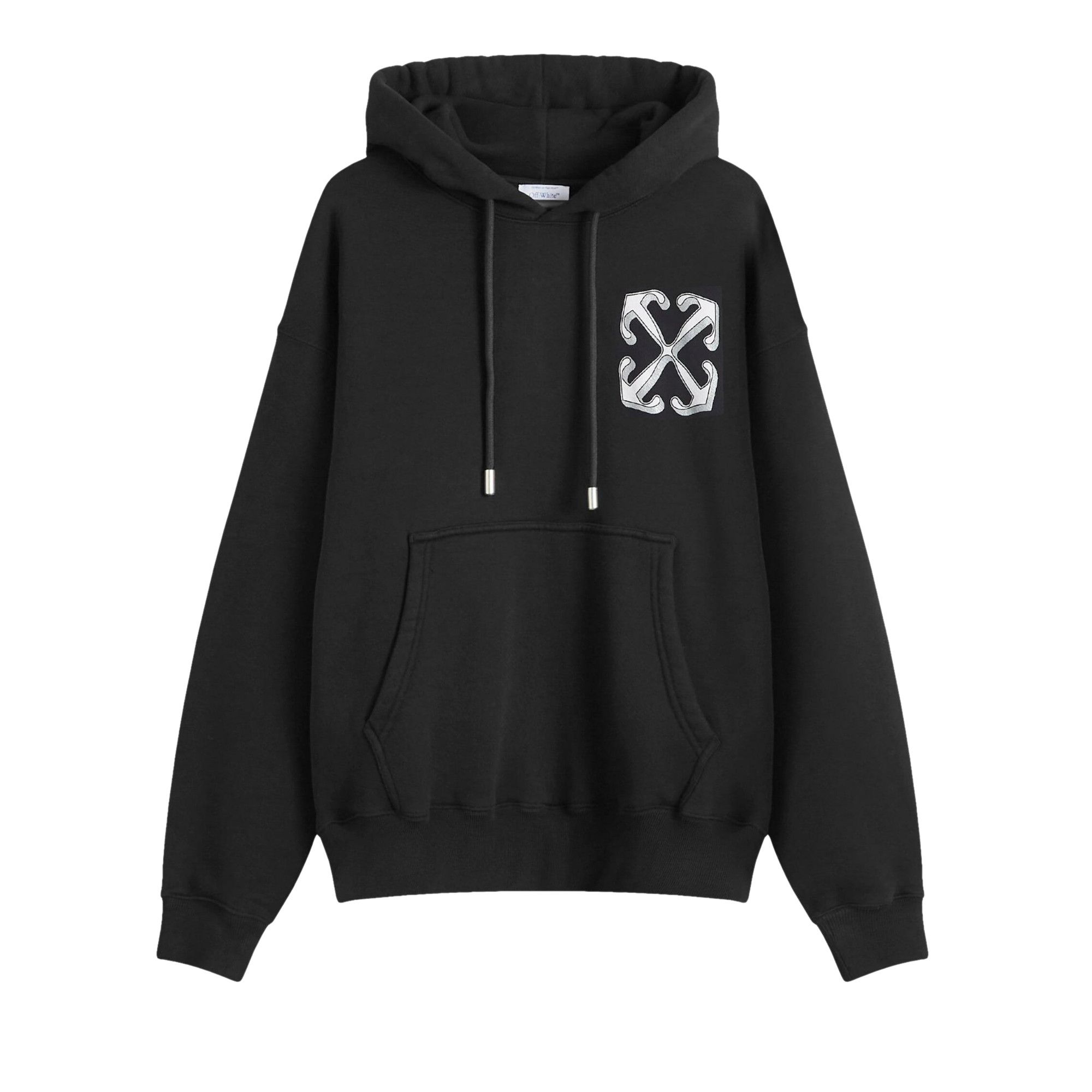 Buy Off White Dragon Skate Hoodie Black Multicolor OMBB085F24FLE00I1084 GOAT
