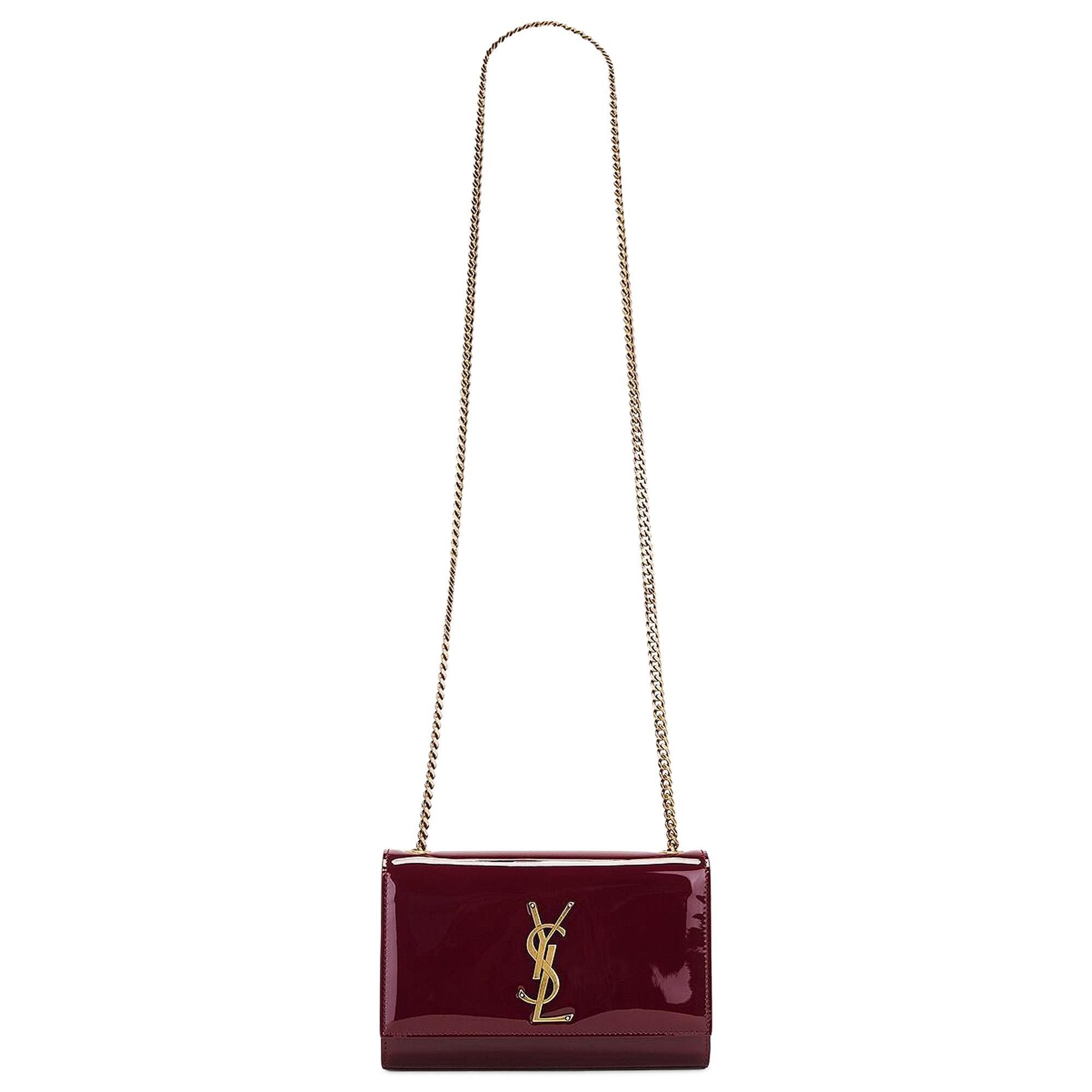 Buy Saint Laurent Small Kate Shoulder Bag Grenade 469390 B870W 6259 GOAT AU