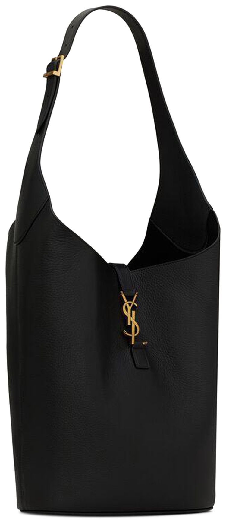 Saint Laurent Le 5 A 7 Hobo Bag Black