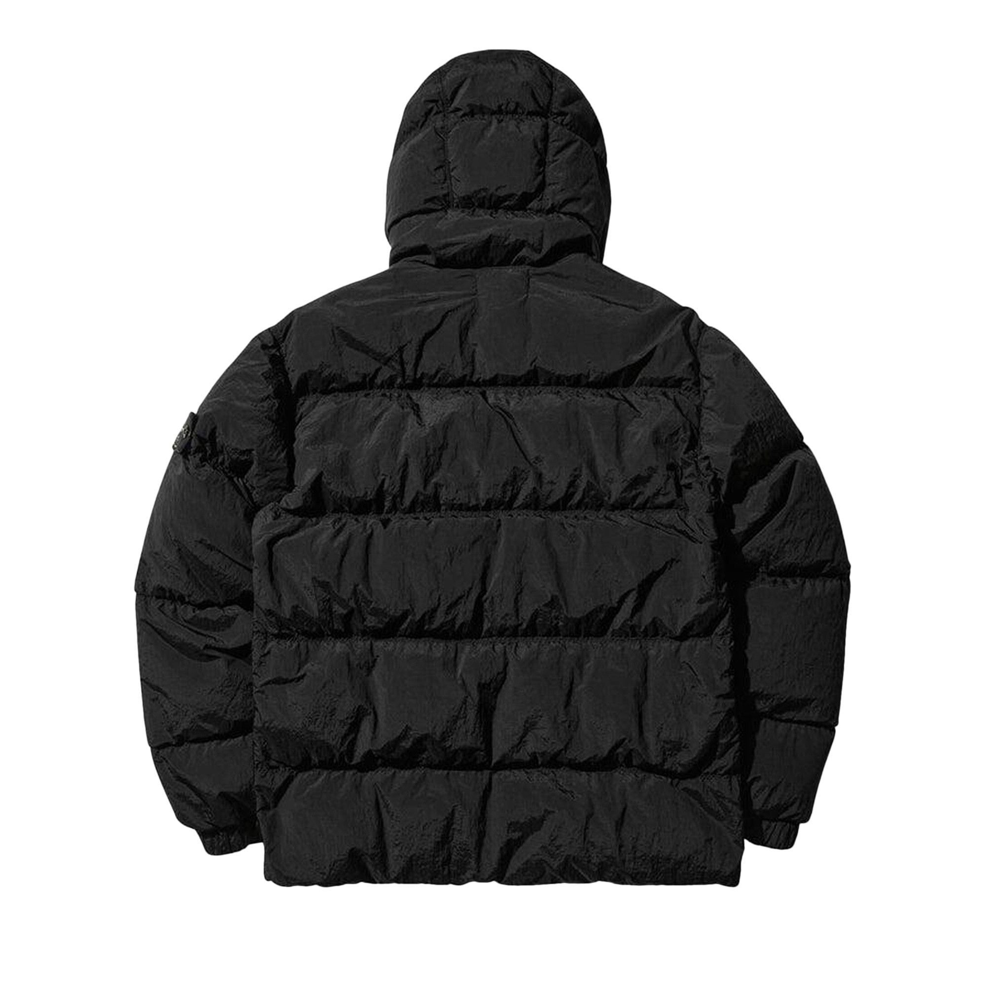 Stone island jacket black badge cheap