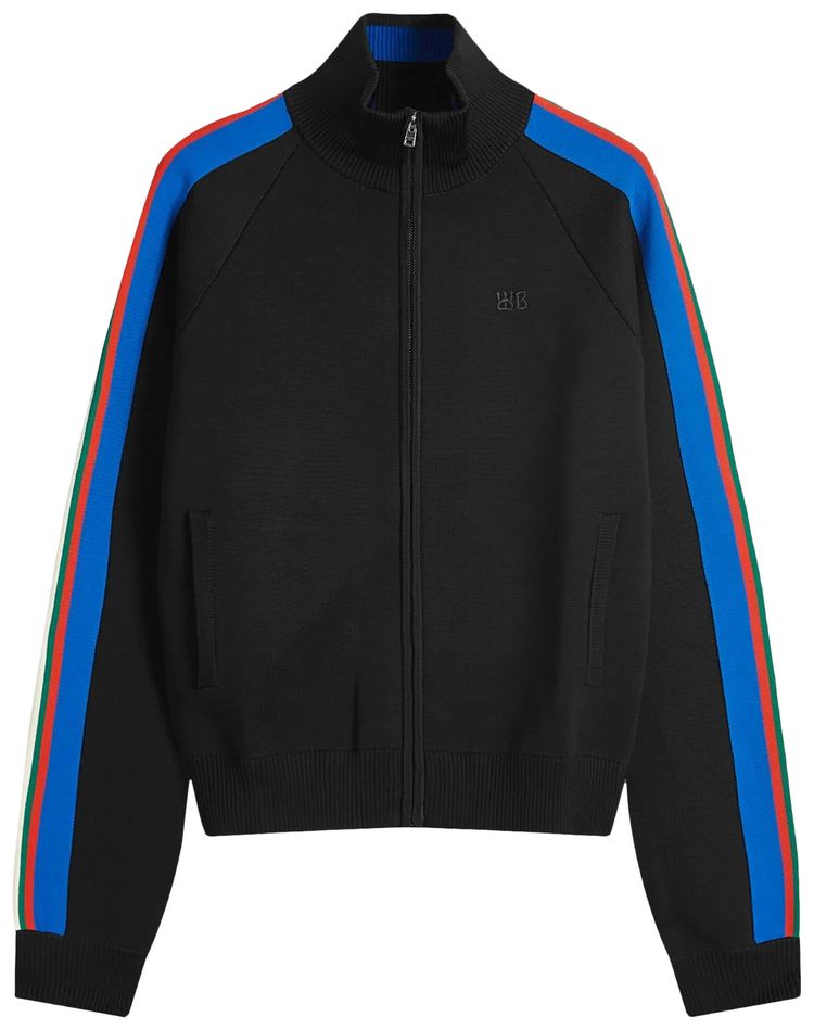 Wales Bonner Tide Track Top Black