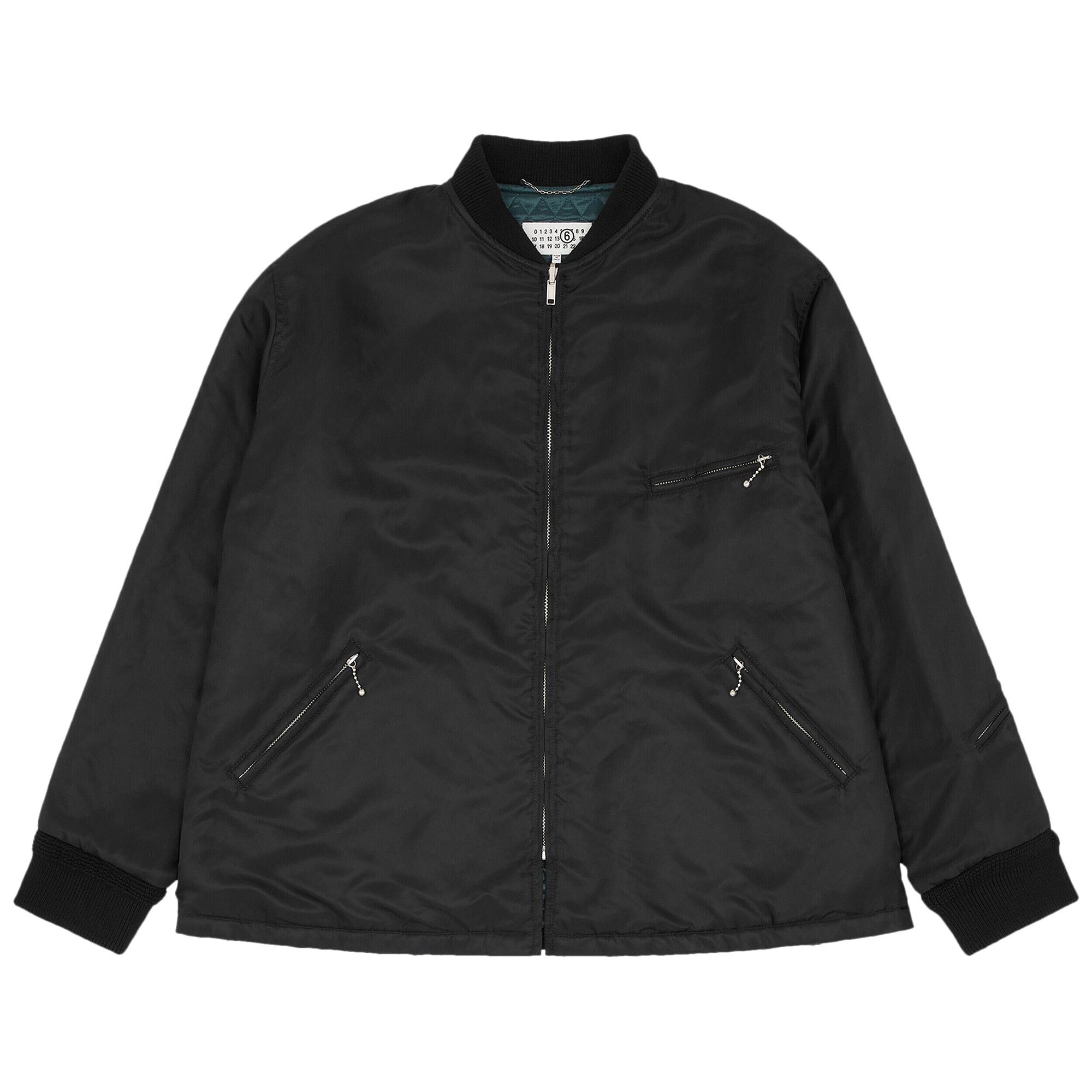 Buy MM6 Maison Margiela Nylon Quilted Sports Jacket 'Black