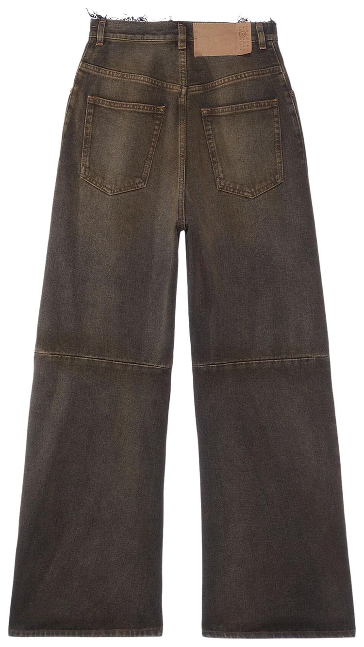 MM6 Maison Margiela 5 Pocket Pants Brown