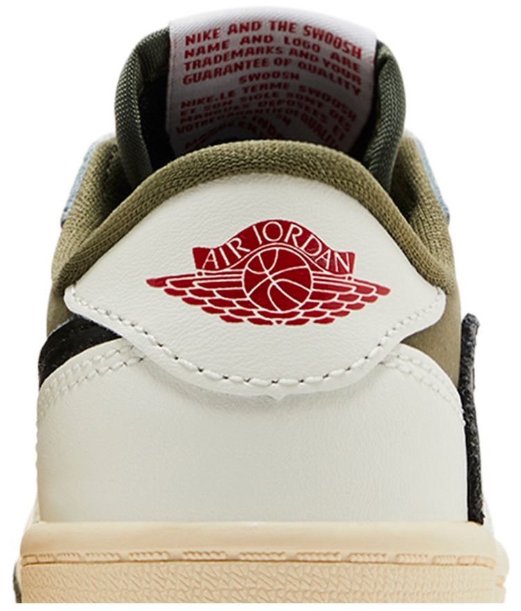 Travis Scott x Air Jordan 1 Retro Low OG SP TD Reverse Olive  Medium Olive