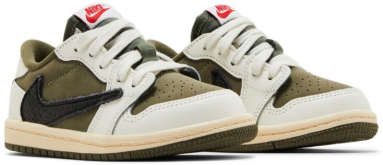 Travis Scott x Air Jordan 1 Retro Low OG SP TD Reverse Olive  Medium Olive
