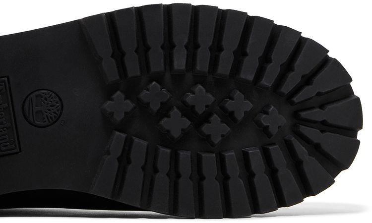 Timberland 6 Inch Premium Shearling Waterproof Boot Junior Black Gold