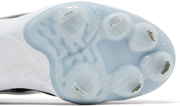 Nike Alpha Huarache Elite 4 Mid White Black Blue Tint