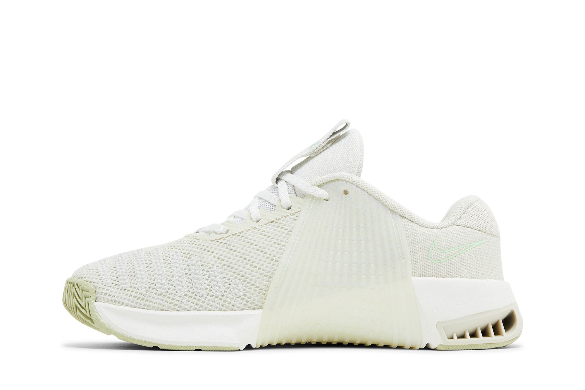 Size 10.0 Wmns Metcon 9 Premium Sea Glass Metallic Gold