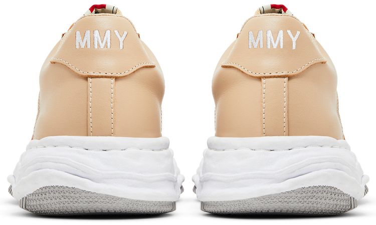 Maison Mihara Yasuhiro Wayne OG Sole Leather Low Beige White