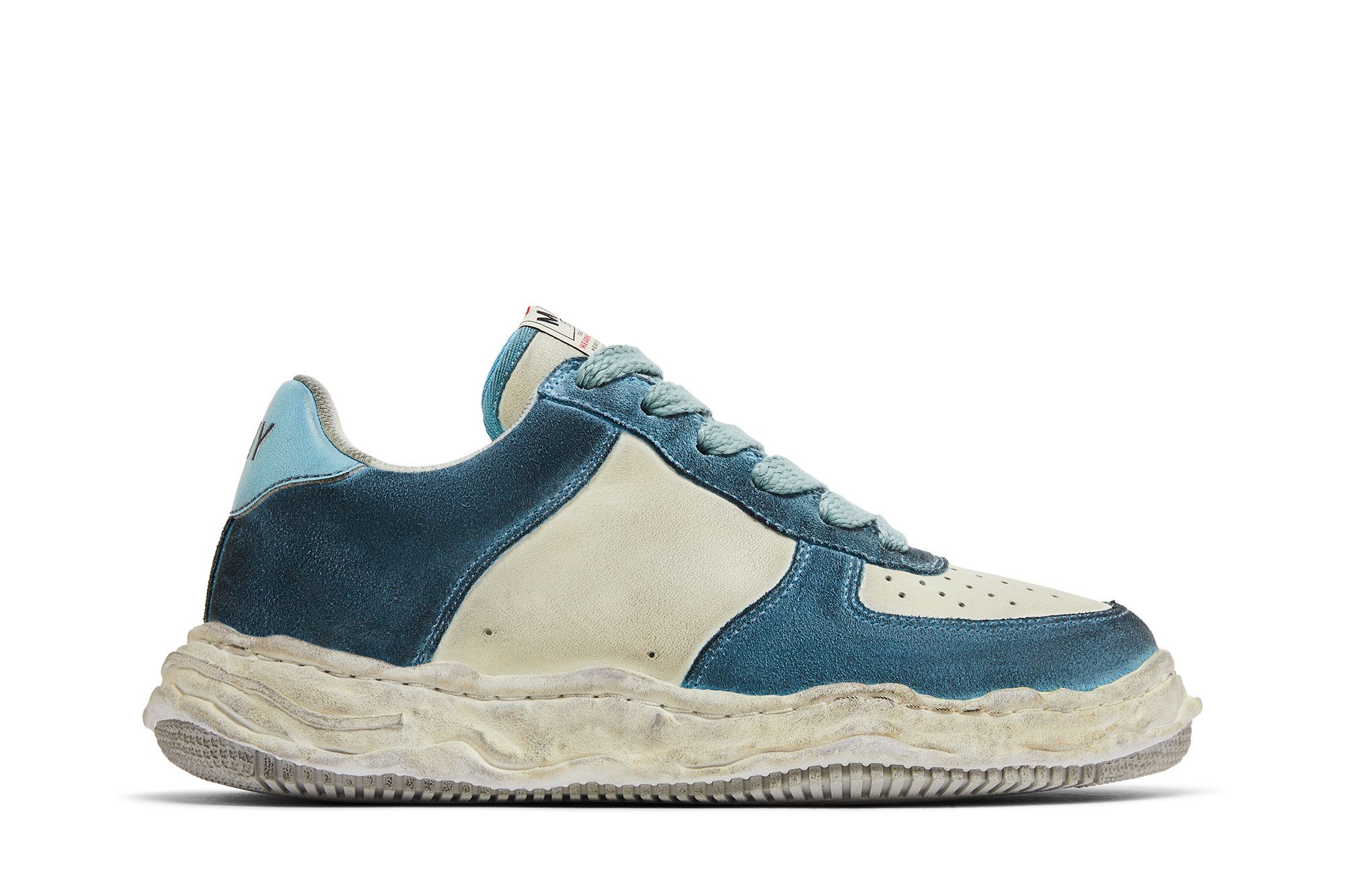 Buy Maison Mihara Yasuhiro Wayne OG Sole Distressed Leather