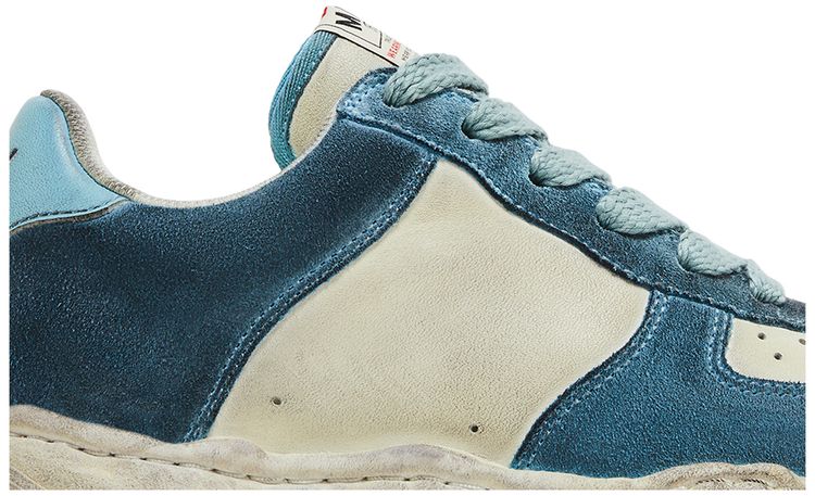 Maison Mihara Yasuhiro Wayne OG Sole Distressed Leather Low Blue White
