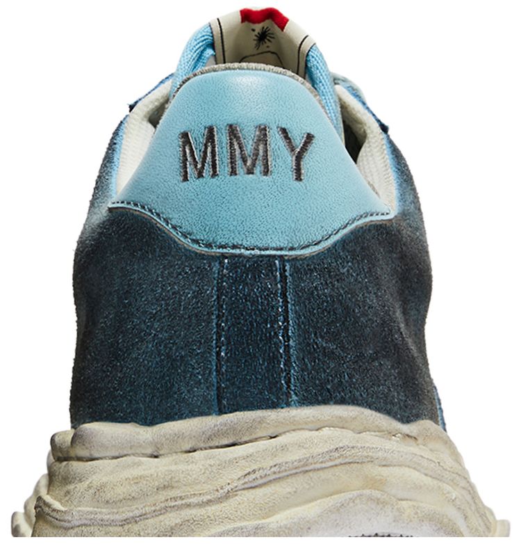 Maison Mihara Yasuhiro Wayne OG Sole Distressed Leather Low Blue White