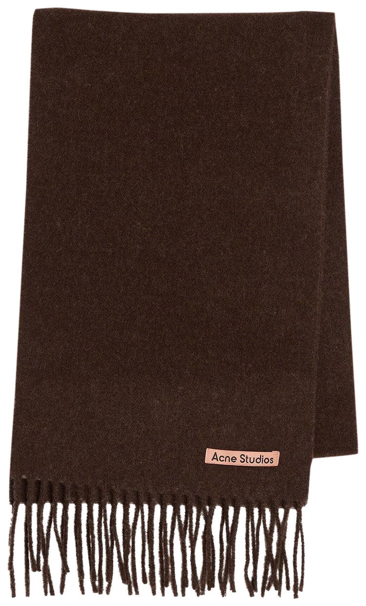 Acne Studios Scarf Brown Melange