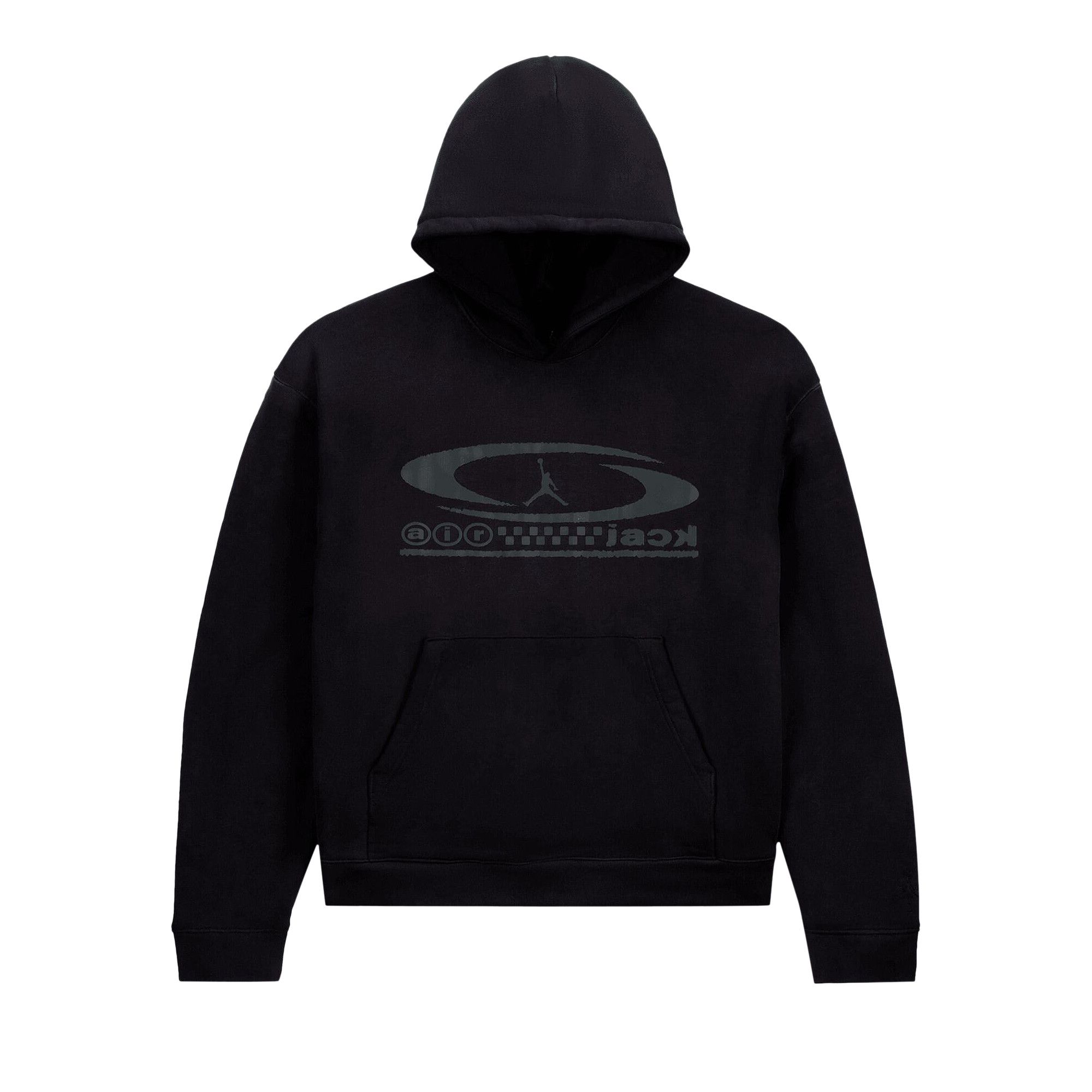 Size l Air Jordan x Travis Scott Pullover Hoodie Black