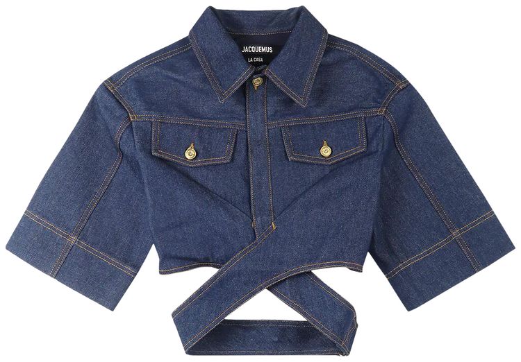 Jacquemus Le Haut De Nimes NavyTabac