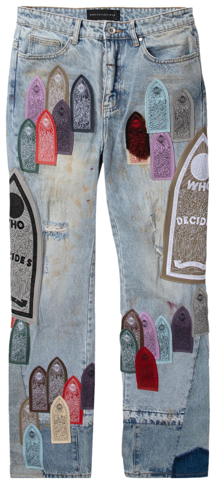Who Decides War Pastel Denim Multicolor