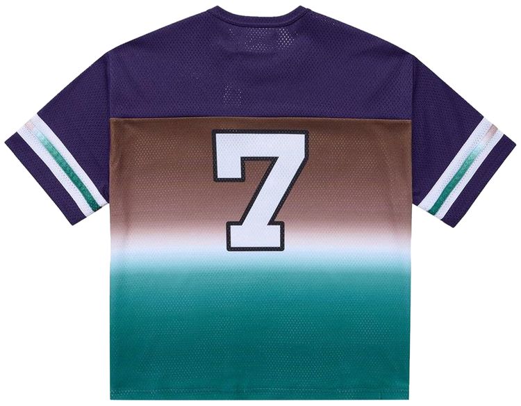 Awake NY Mesh Football Jersey BrownMulticolor