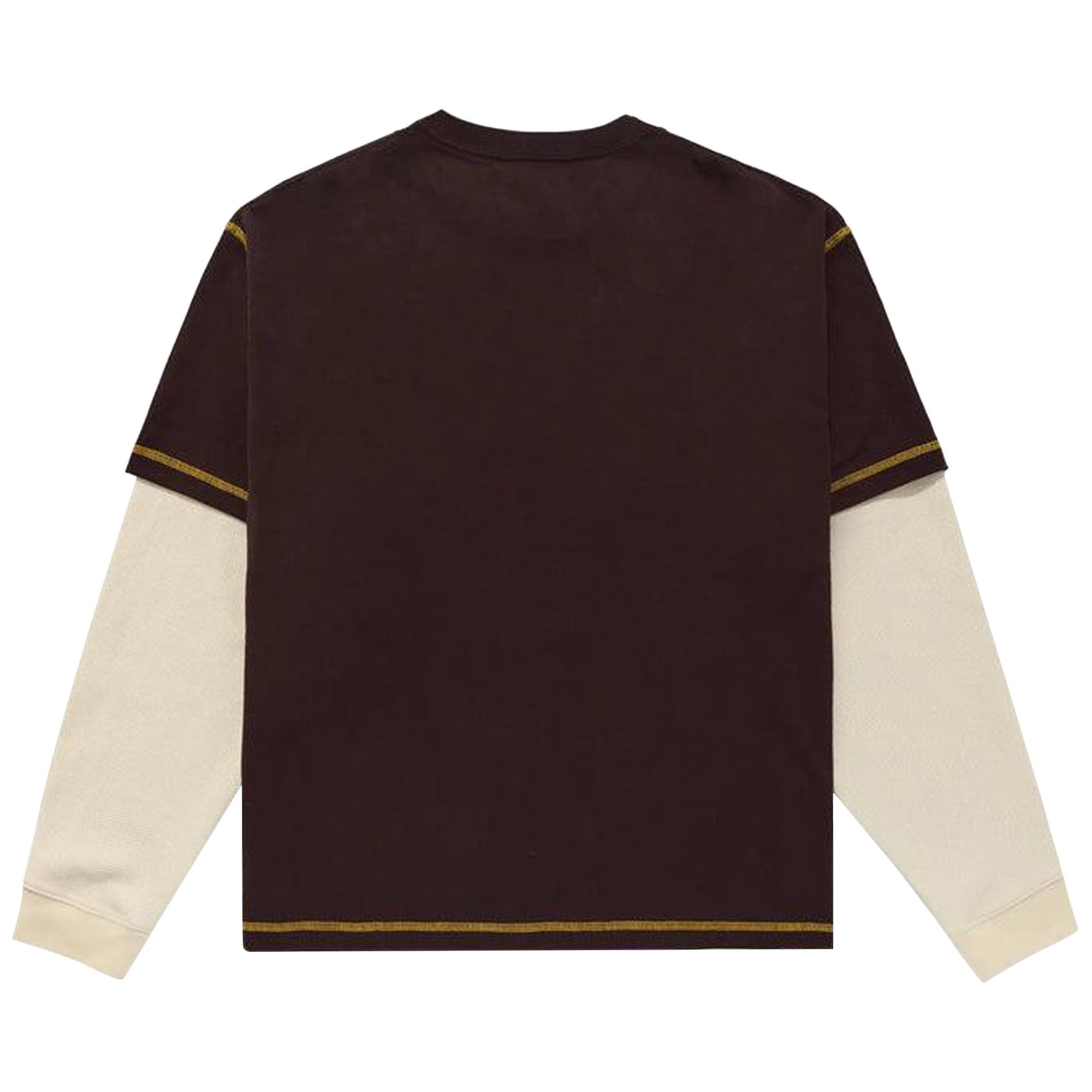 Buy Awake NY Waffle Long-Sleeve 'Washed Brown' - AWK FW24