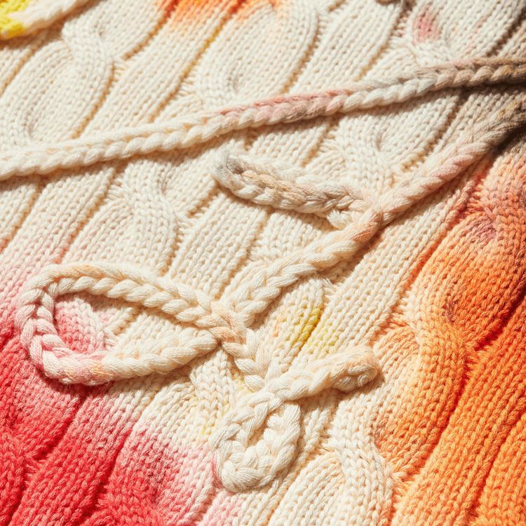 Awake NY Applique Sweater Tie Dye