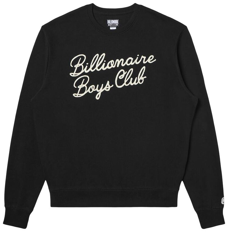 Billionaire Boys Club Signature Crewneck Black