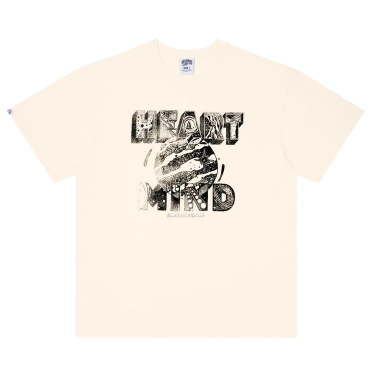 Billionaire Boys Club Heart Mind T Shirt Winter White