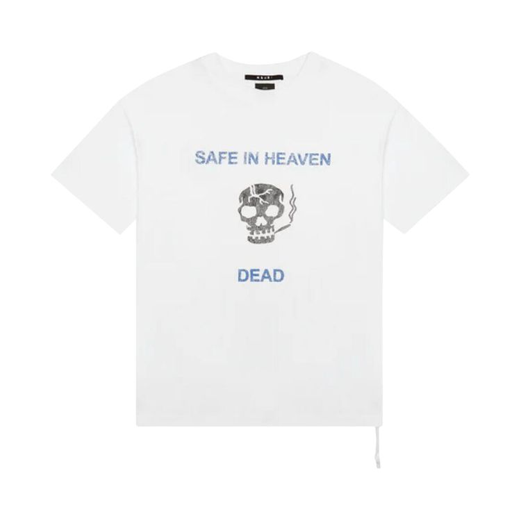 Ksubi Dead Ekcess T Shirt Vintage White