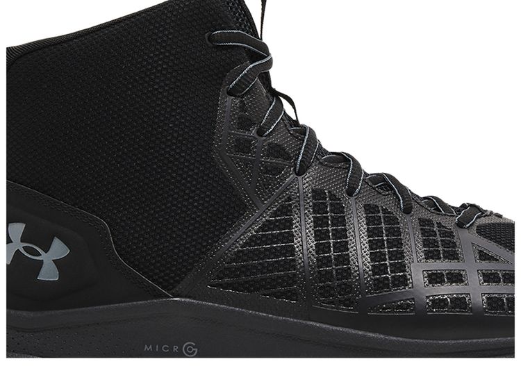 Under Armour Micro G Strikefast Mid Black Pitch Grey