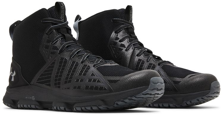 Under Armour Micro G Strikefast Mid Black Pitch Grey