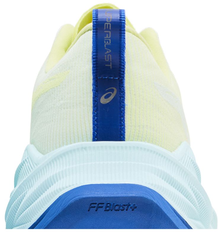 Asics Superblast Glow Yellow Aquamarine