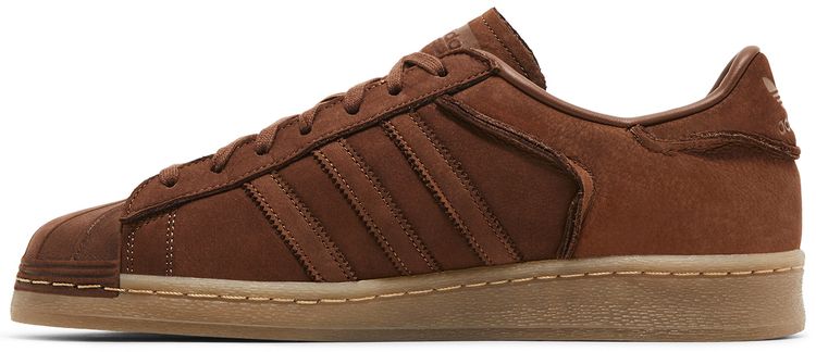 Adidas Superstar 82 Luxe Preloved Brown Gum