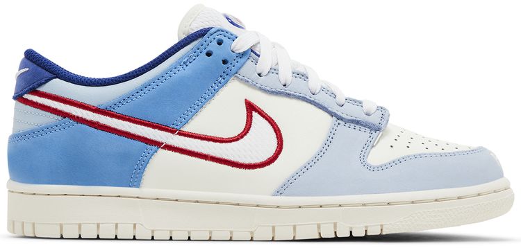 Nike Dunk Low GS Armory Blue Red Mesh