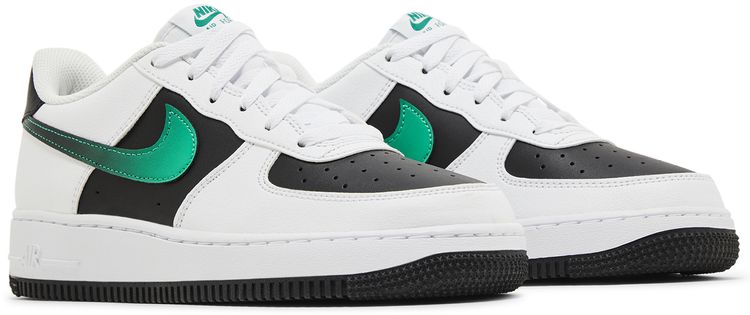 Nike Air Force 1 LV8 2 GS White Black Malachite