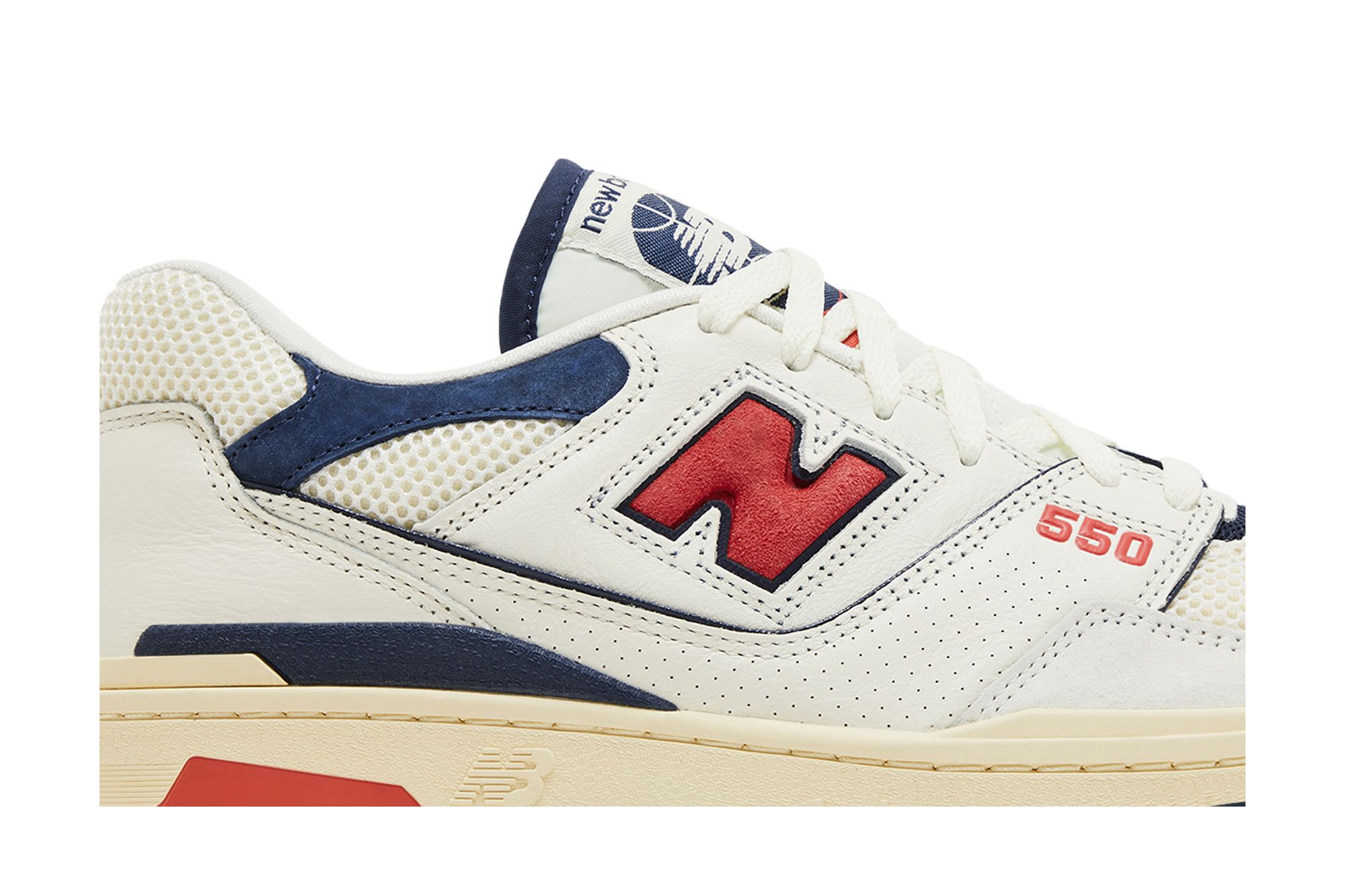 Buy New Balance 550 'Sea Salt Pack - Blast Red' - BB550CPB | GOAT