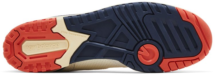 New Balance 550 Sea Salt Pack   Blast Red