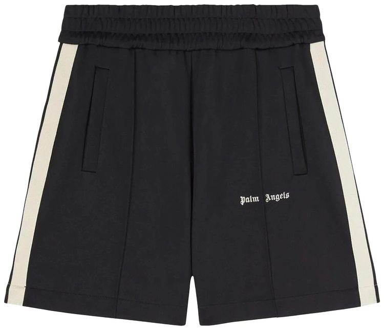Palm Angels Track Shorts Black