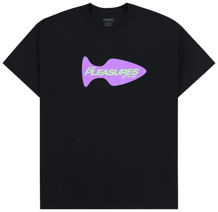 Pleasures Group T Shirt Black