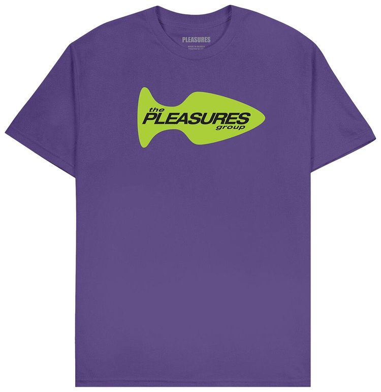 Pleasures Group T Shirt Purple