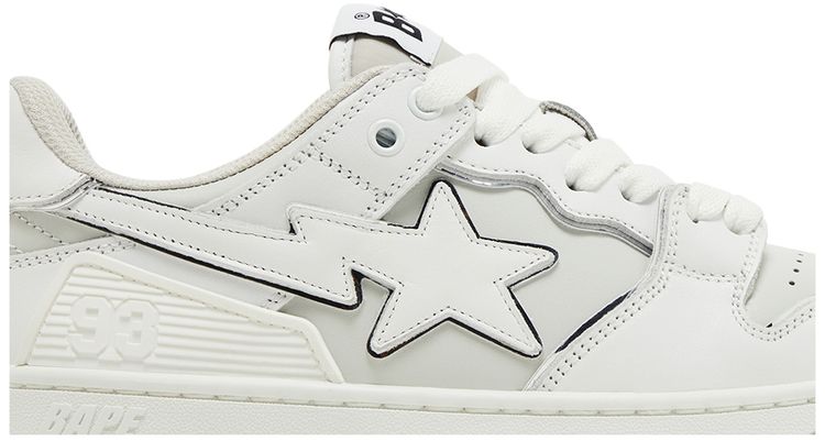BAPE Wmns Sk8 Sta 3 L White Silver