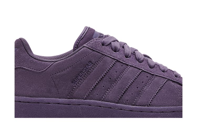 adidas Superstar Xlg Shoes - Women's - Shadow Violet / White / Shadow Violet - 8