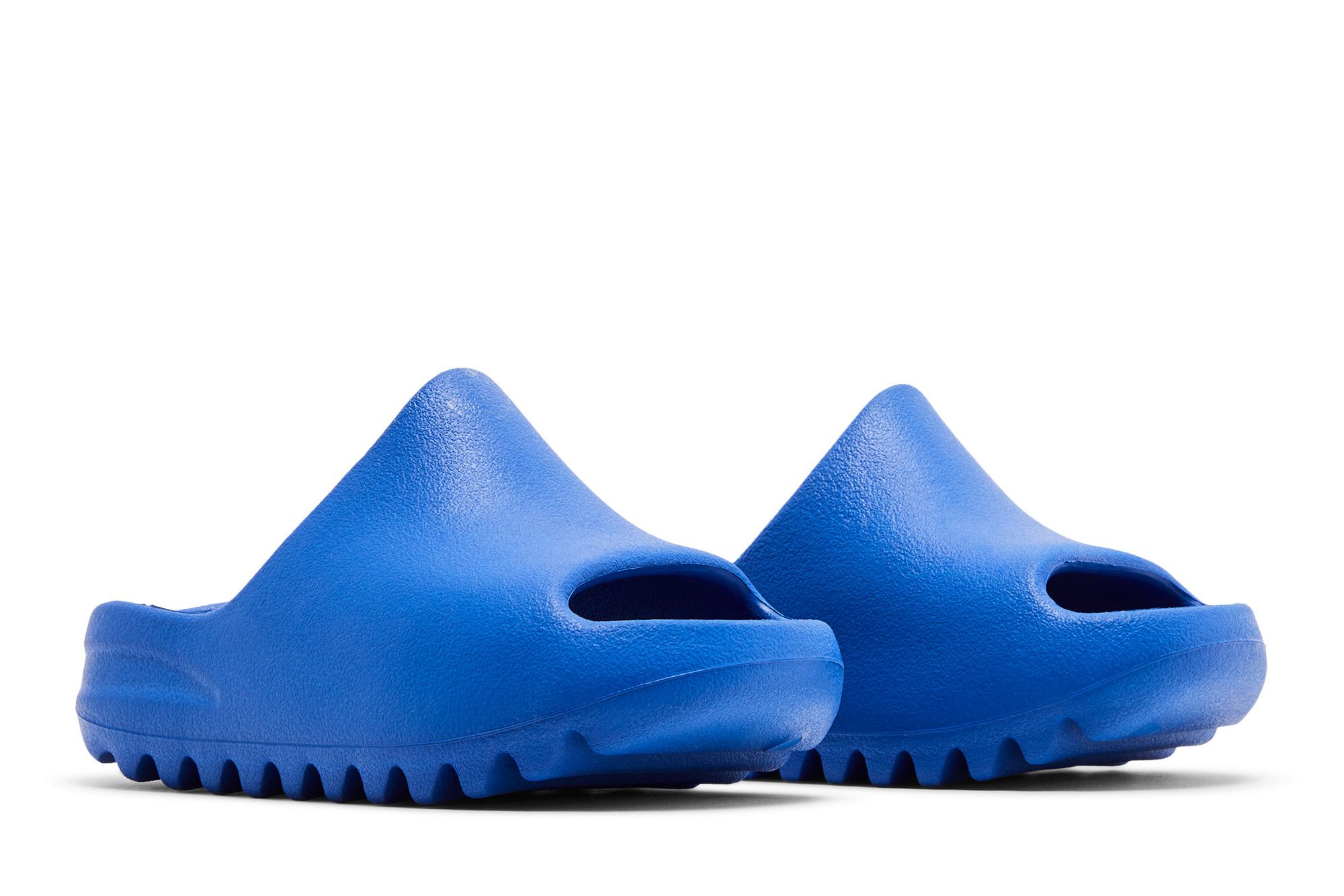 Buy Yeezy Slides Kids 'Azure' - ID4135 | GOAT