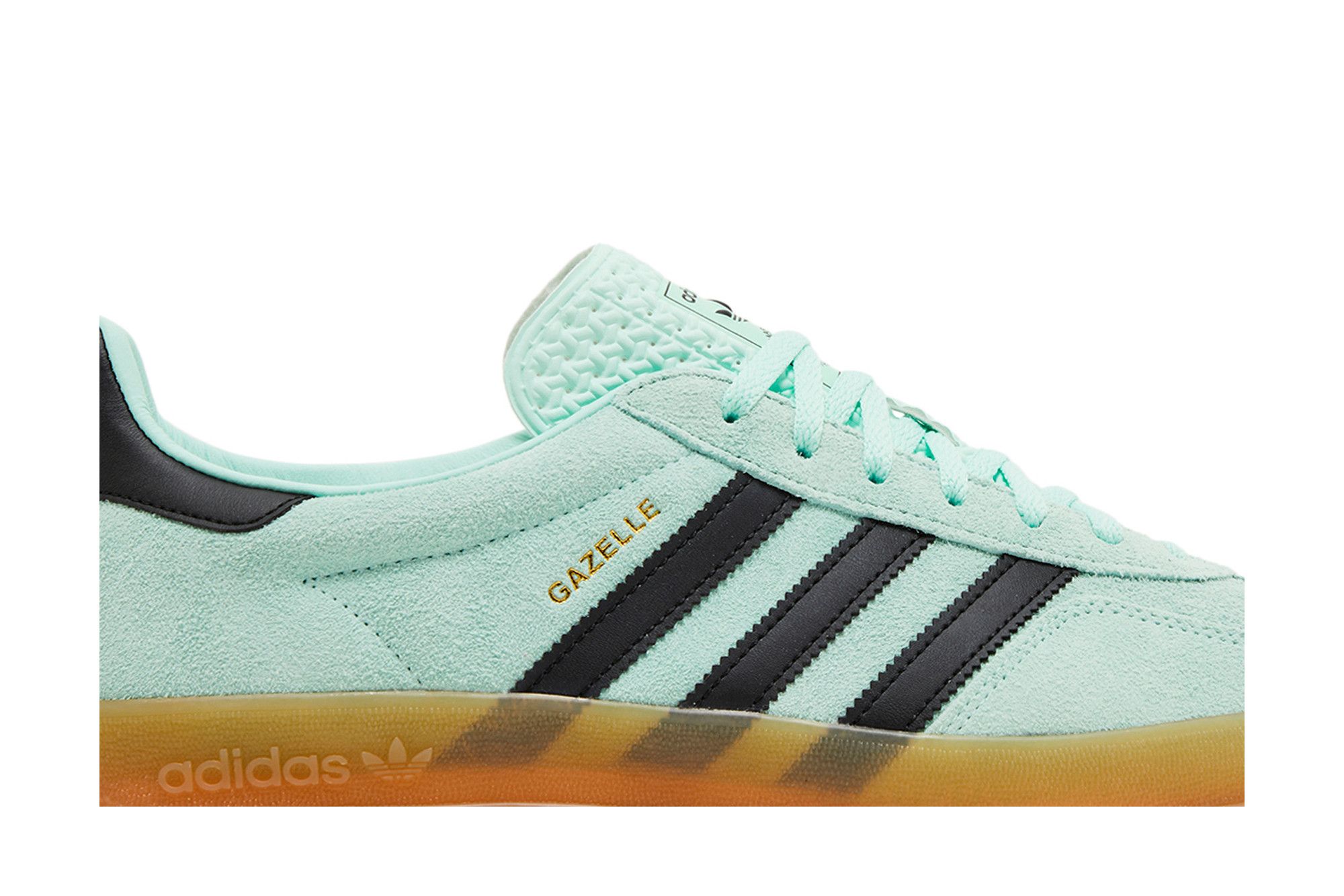Buy Gazelle Indoor 'Clear Mint Black Gum' - IH7488 | GOAT