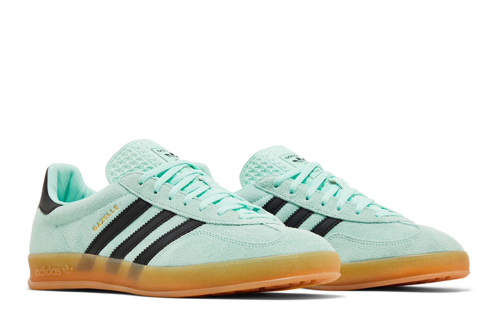 Buy Gazelle Indoor 'Clear Mint Black Gum' - IH7488 | GOAT