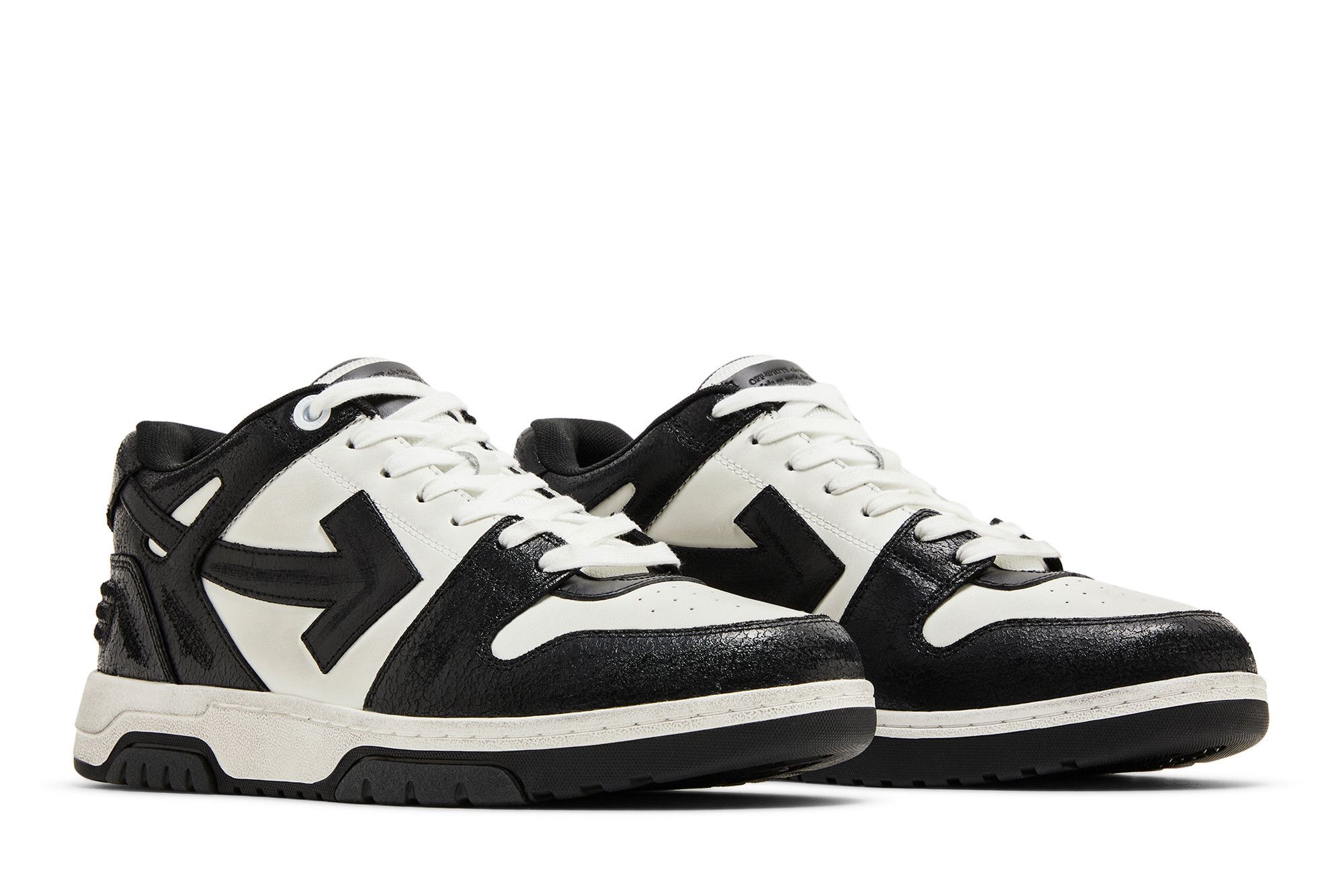 Buy Off-White Out of Office 'Black White Distressed Buy Off-White Out of Office 'Black White Distressed