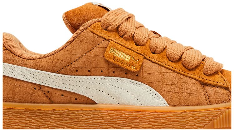 Puma Wmns Suede XL Elevated   Caramel Latte Gum