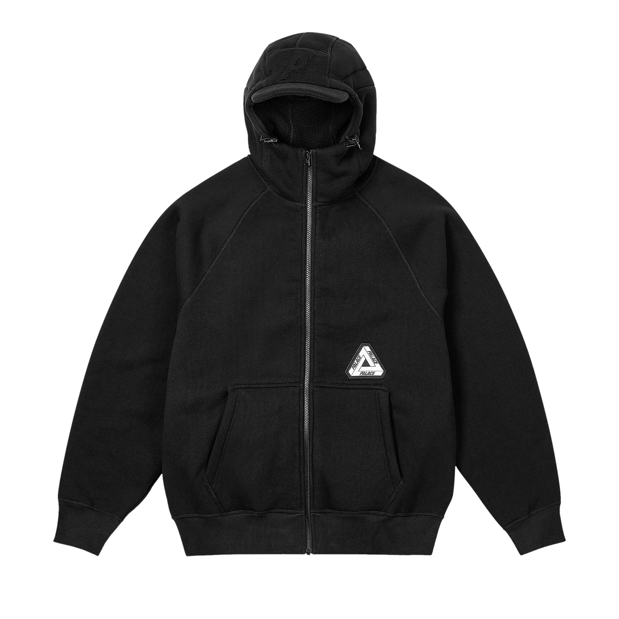 Buy Palace Thermal Bonded Cap Hood 'Black' - P27CS110 | GOAT