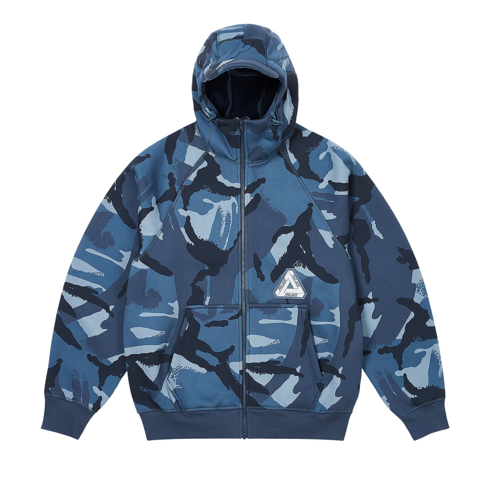 Buy Palace Thermal Bonded Cap Hood 'Blue Dpm' - P27CS112 | GOAT UK