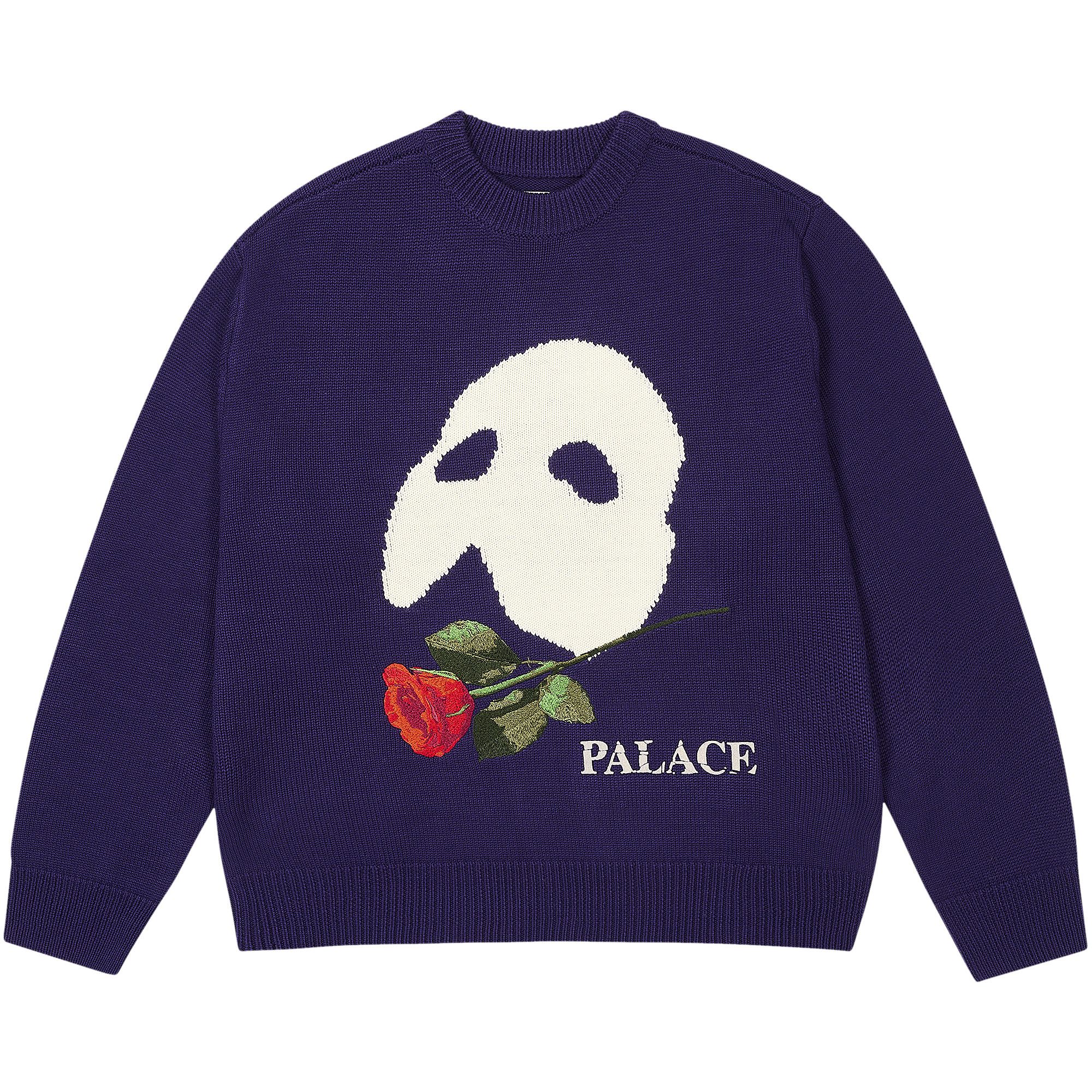 Buy Palace Phantom Of The Opera Knit 'Purp' - P27KW033 | GOAT CA