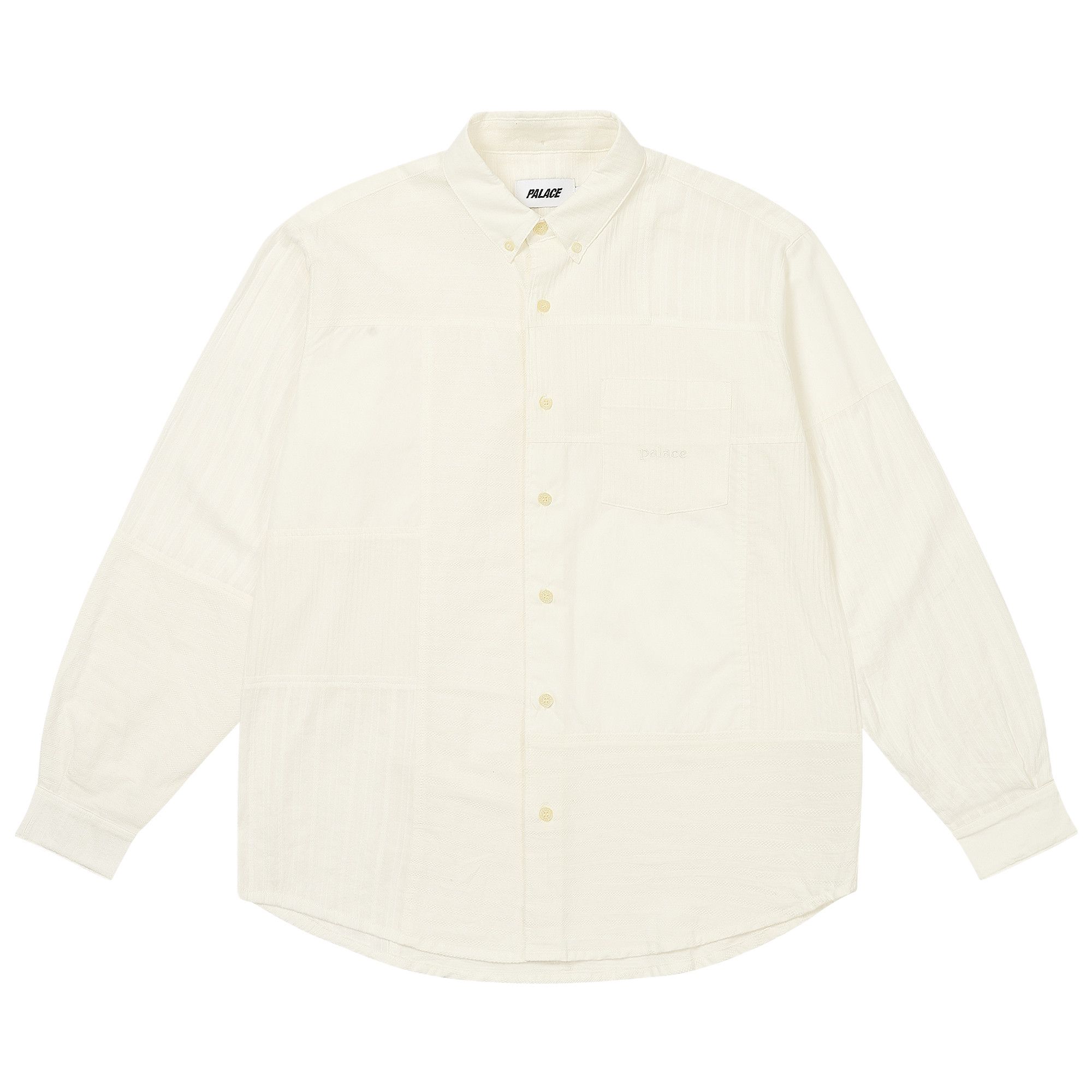 Buy Palace Patchy Shirt 'White' - P27SHT033 | GOAT